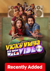 Kliknij by uszyskać więcej informacji | Netflix: Vicky Vidya ka Woh Wala Video | On the night of their wedding, Vicky and Vidya decide to record a private video. But when the CD is stolen, a panicked hunt for the footage unfolds.